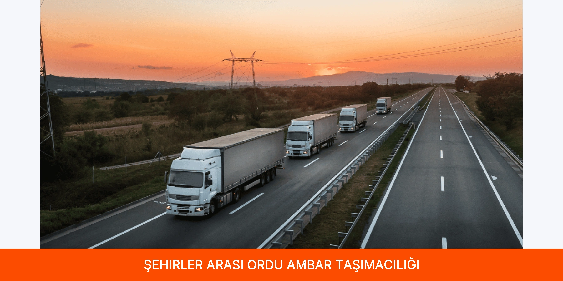 Şehirler Arası Ordu Ambar Taşımacılığı